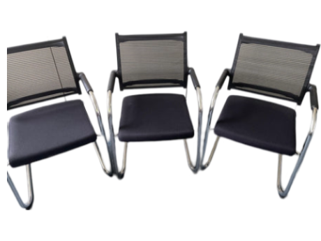 Dauphin Konferenzstuhl mit Netzrücken