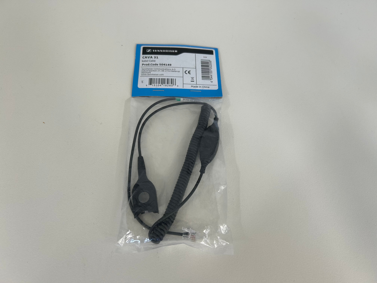 Sennheiser Cava31 Headset Anschlusskabel Ip Telefon