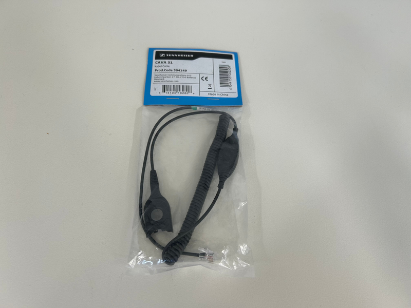 Sennheiser Cava31 Headset Anschlusskabel Ip Telefon
