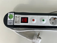 Steckdosenleiste 9x Stecker Goobay Überspannungsschutz
