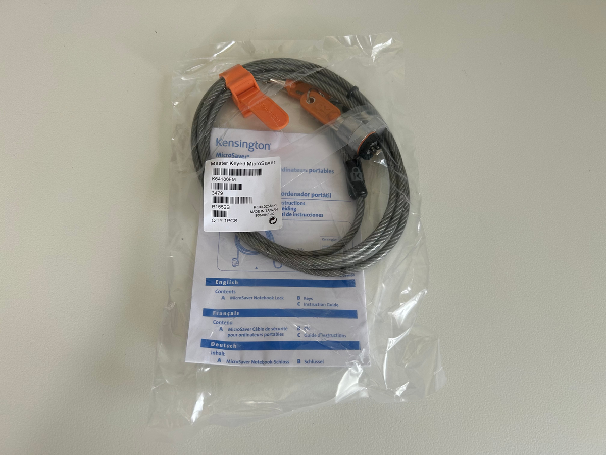 Kensington Microsaver Laptop-Schloss NEU