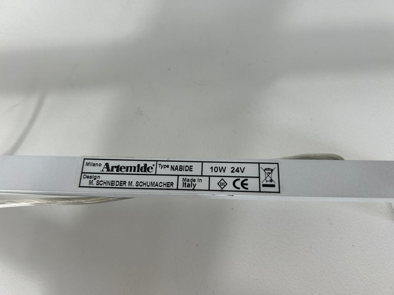 Artemide Nabide Schreibtischlampe Schreibtischleuchte Silber