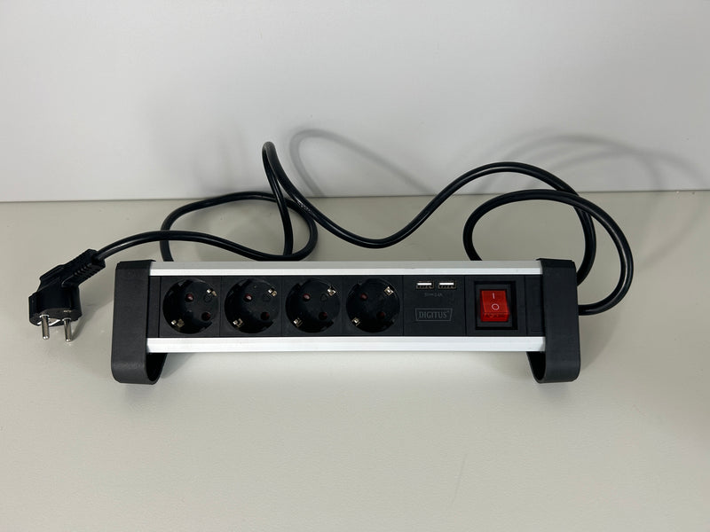 Digitus DA-70614 Steckdosenleiste 4x Stecker 2x USB