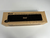 Club 3D  USB Gen1 Typ-C Triple Display Dynamic Dock NEU ohne Netzteil