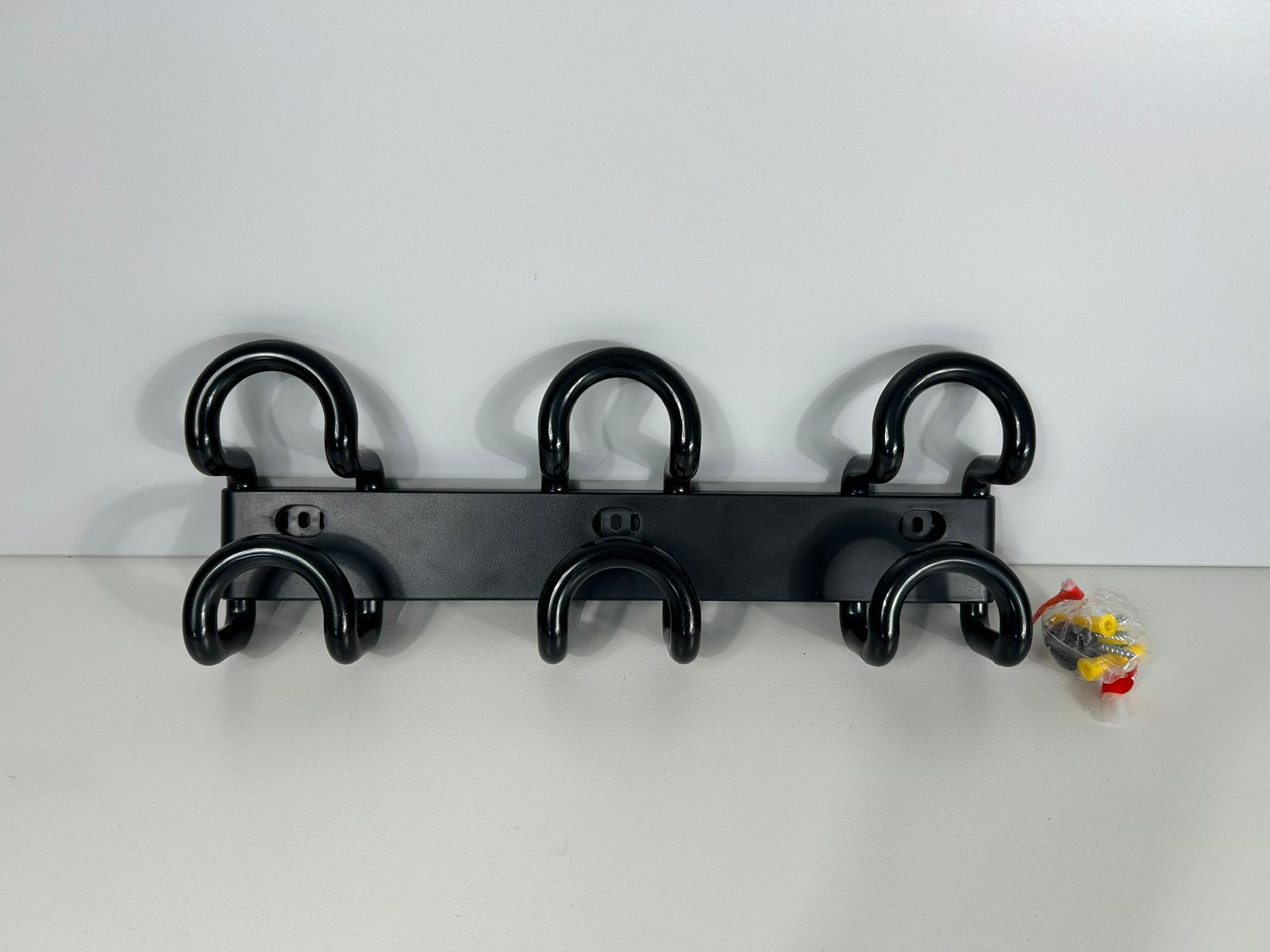 UNILUX 343 Gaderobenhaken Kleiderhaken Weiß Rot Schwarz NEU OVP