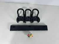 UNILUX 343 Gaderobenhaken Kleiderhaken Weiß Rot Schwarz NEU OVP