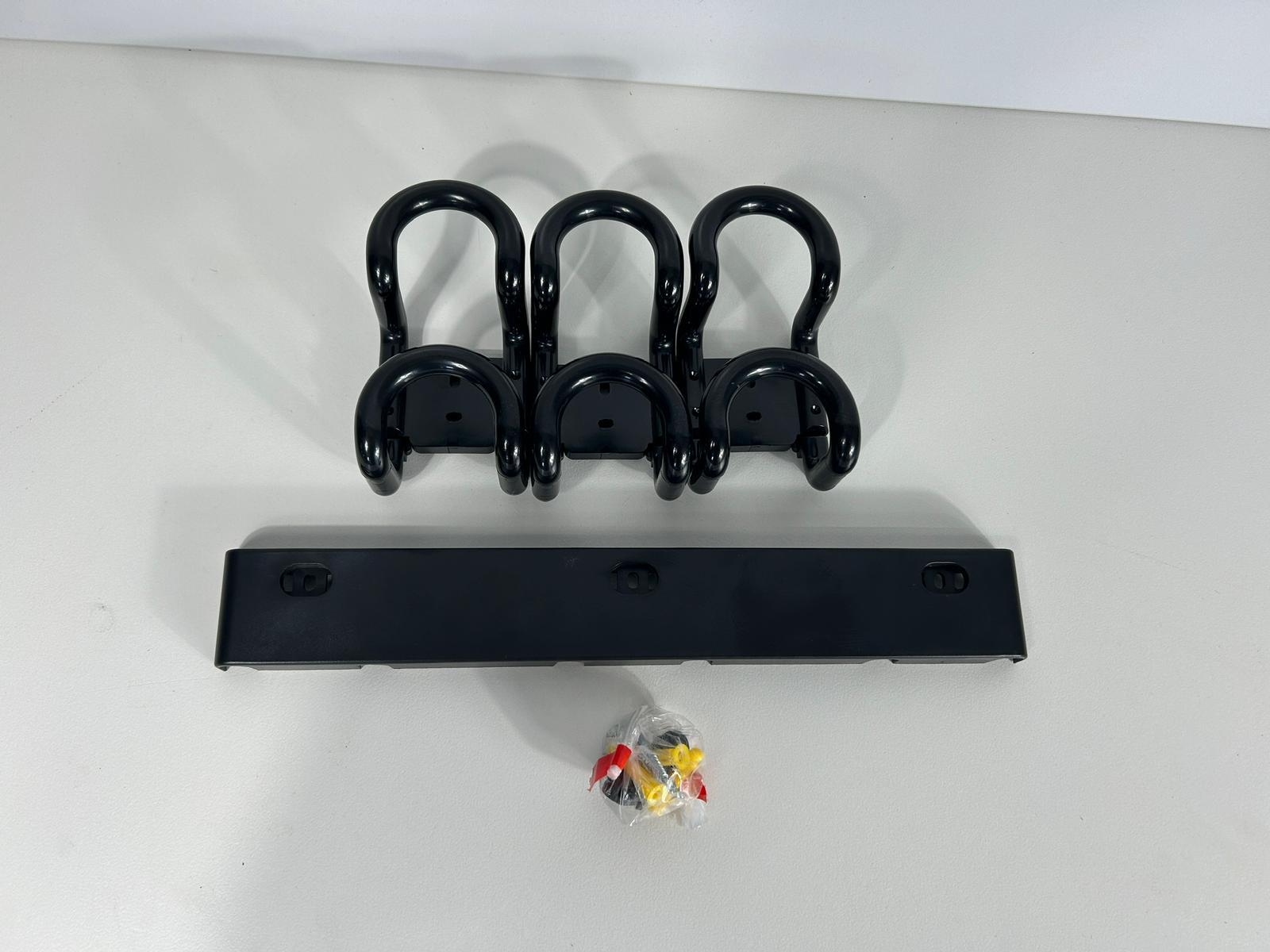 UNILUX 343 Gaderobenhaken Kleiderhaken Weiß Rot Schwarz NEU OVP