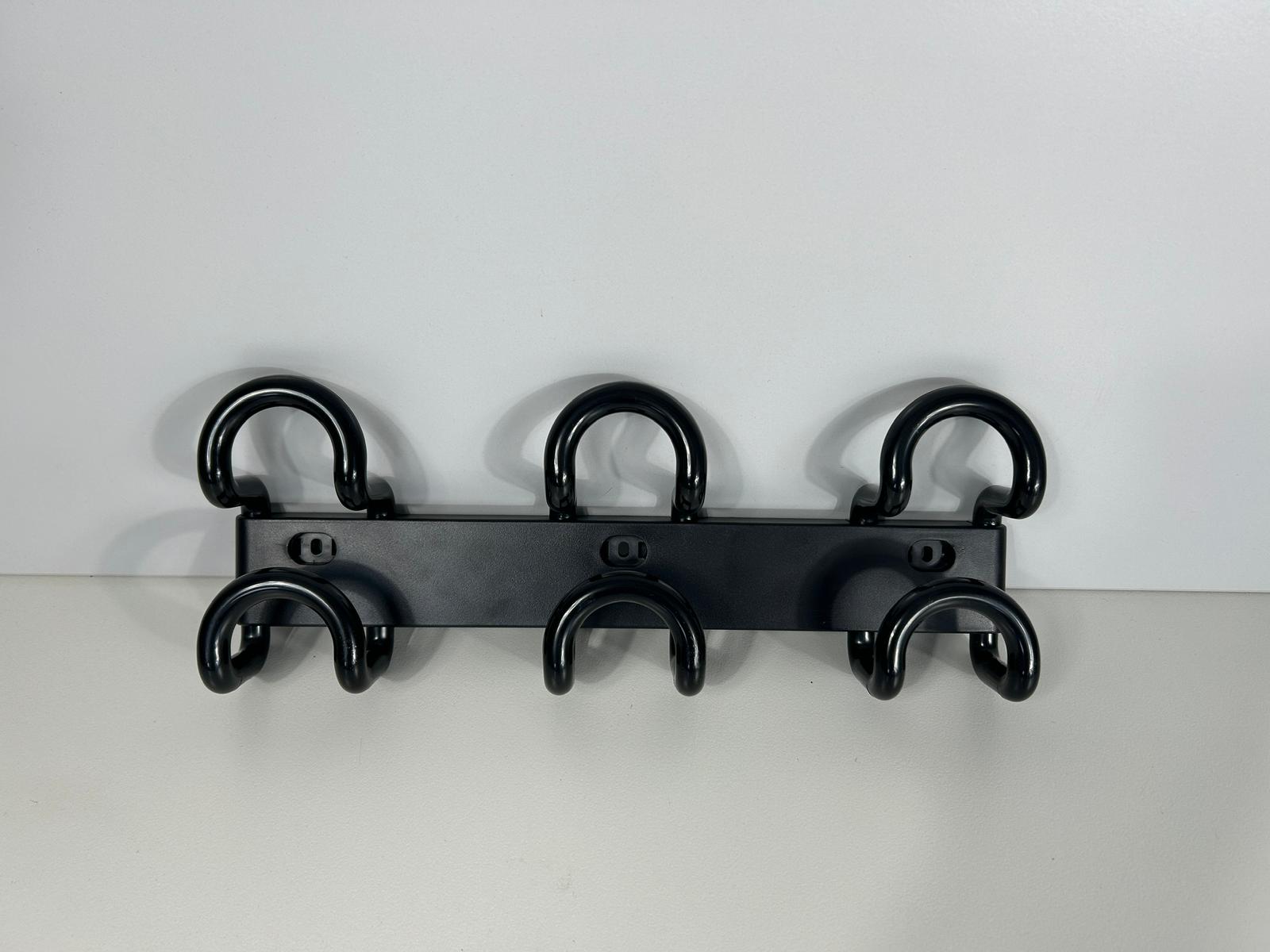 UNILUX 343 Gaderobenhaken Kleiderhaken Weiß Rot Schwarz NEU OVP