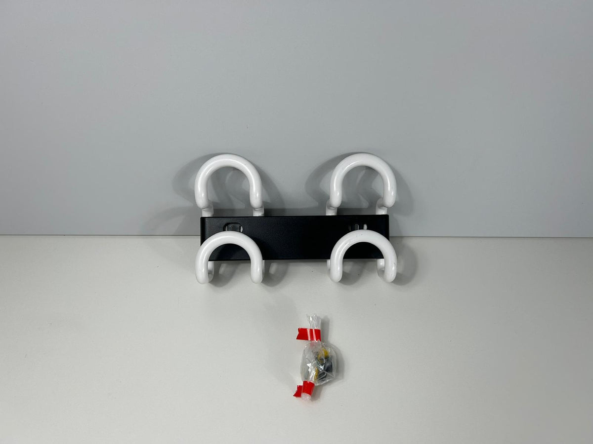 UNILUX 342 Gaderobenhaken Kleiderhaken Weiß Rot Schwarz NEU OVP