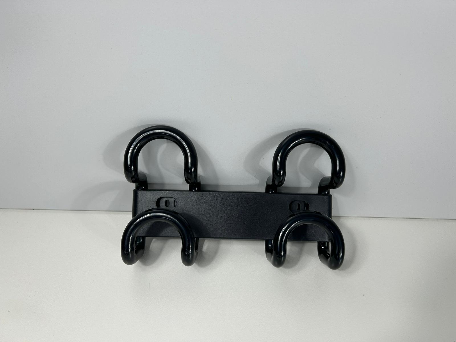 UNILUX 342 Gaderobenhaken Kleiderhaken Weiß Rot Schwarz NEU OVP