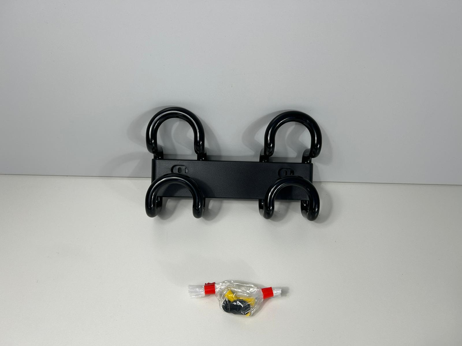 UNILUX 342 Gaderobenhaken Kleiderhaken Weiß Rot Schwarz NEU OVP