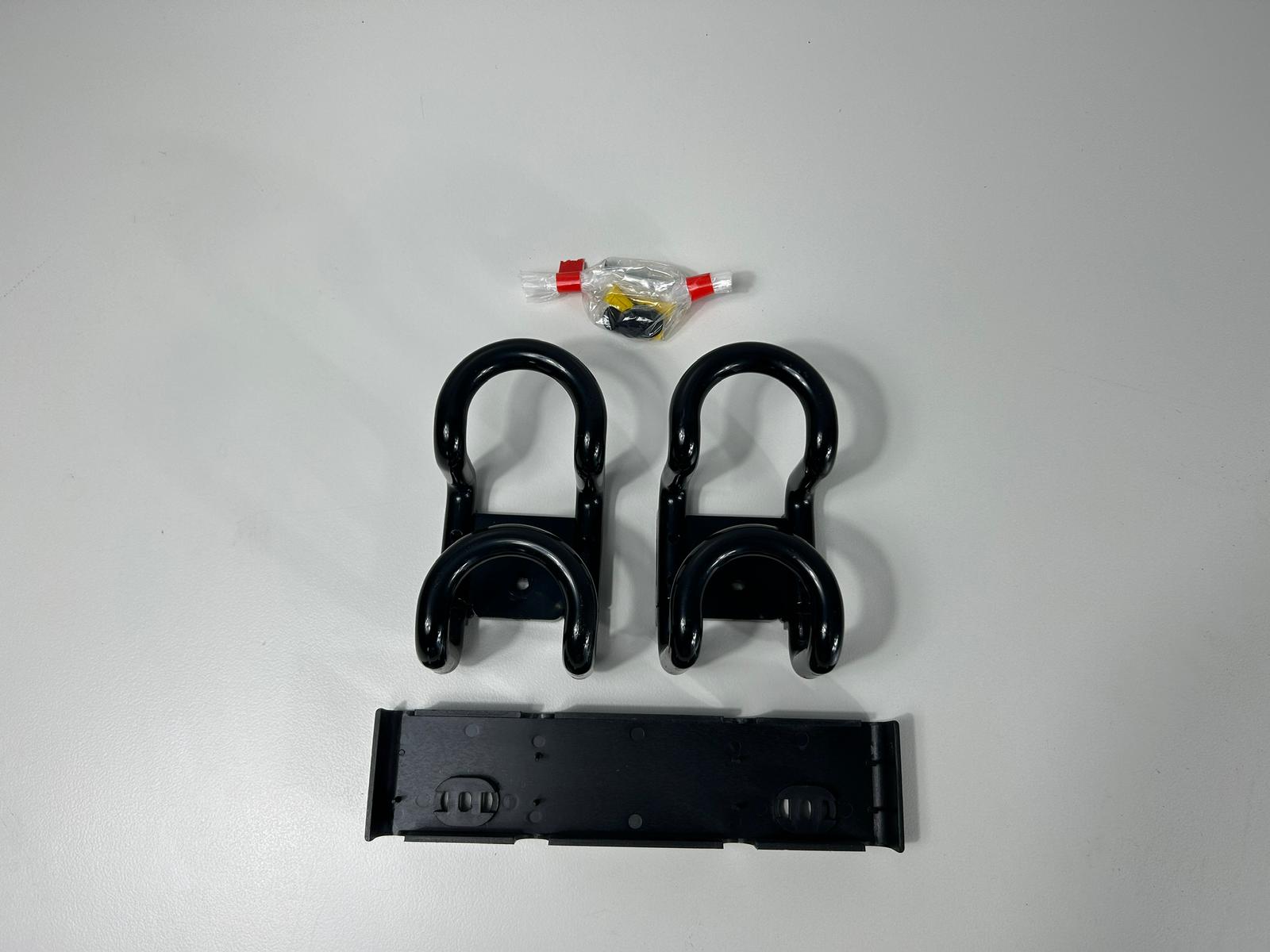 UNILUX 342 Gaderobenhaken Kleiderhaken Weiß Rot Schwarz NEU OVP