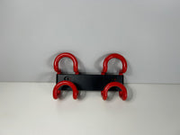 UNILUX 342 Gaderobenhaken Kleiderhaken Weiß Rot Schwarz NEU OVP