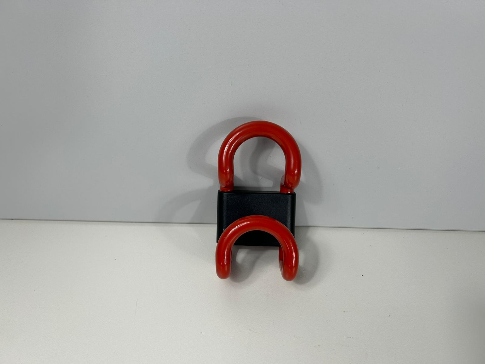 UNILUX 341 Gaderobenhaken Kleiderhaken Weiß Rot Schwarz NEU OVP