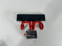 UNILUX 392 Gaderobenhaken Kleiderhaken Weiß Rot NEU OVP