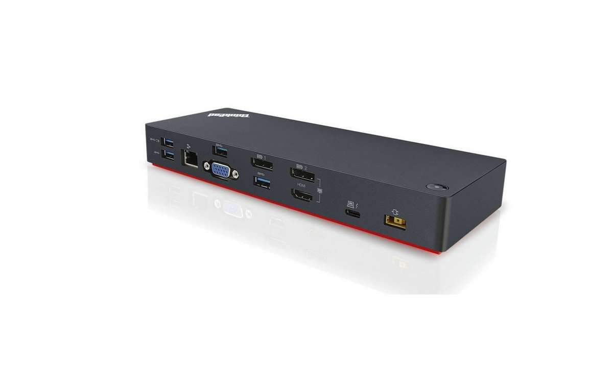 Lenovo thunderbolt 3 dock 40an Dockingstation inkl. Netzteil 135W & Thunderbolt 3 Kabel
