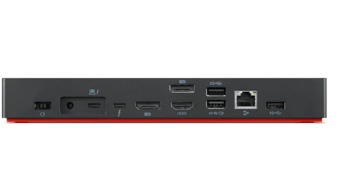 Lenovo ThinkPad Thunderbolt 4 Dock 40B0 mit Netzteil und USB-C