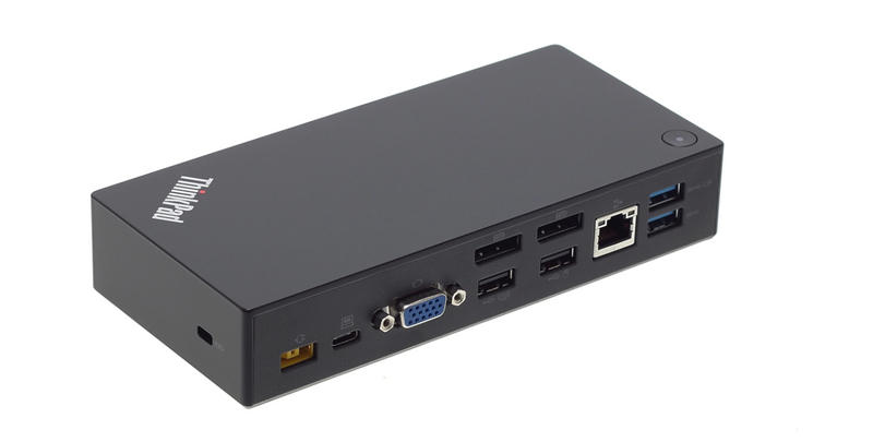 Lenovo 40A9 Dockingstation inkl. Netzteil 90W & USB-C Kabel