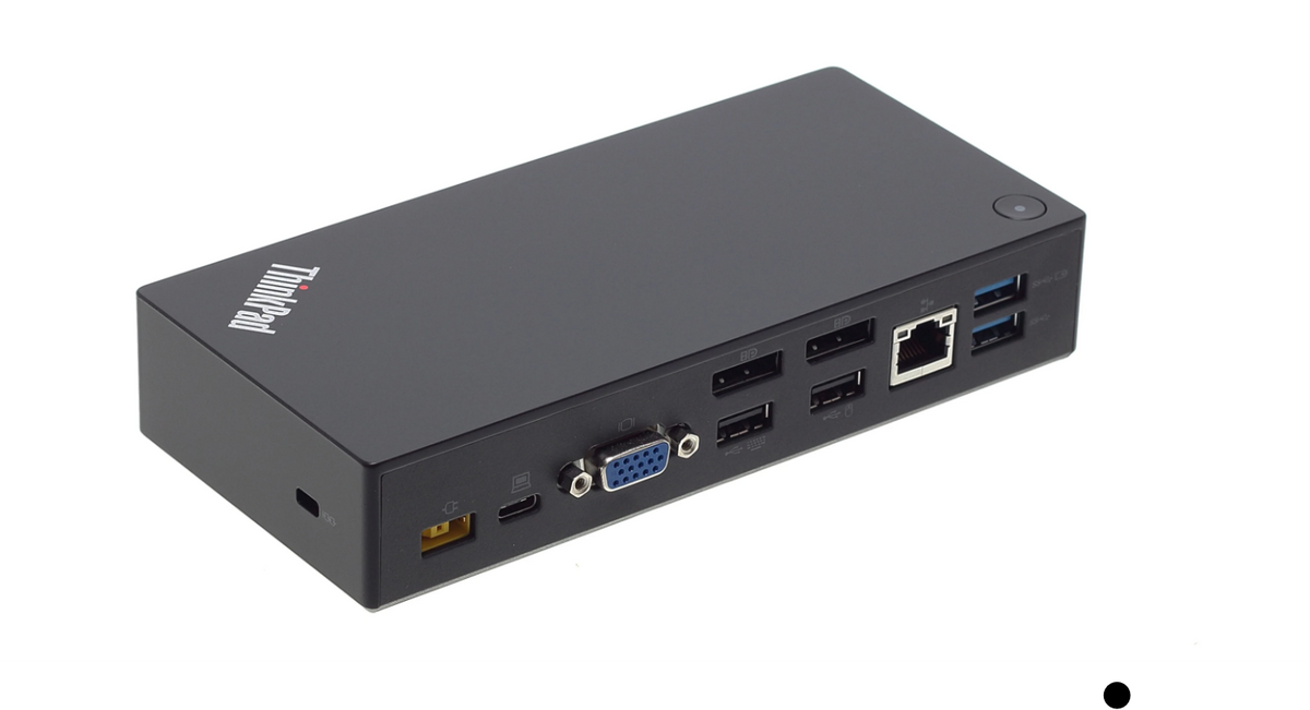 Lenovo 40A9 Dockingstation inkl. Netzteil 90W & USB-C Kabel