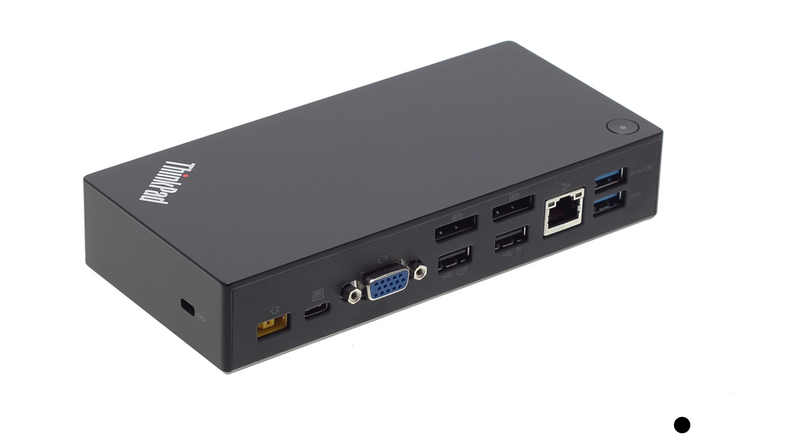 Lenovo 40A9 Dockingstation inkl. Netzteil 90W & USB-C Kabel