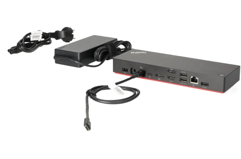 Lenovo ThinkPad Thunderbolt 4 Dock 40B0 mit Netzteil und USB-C