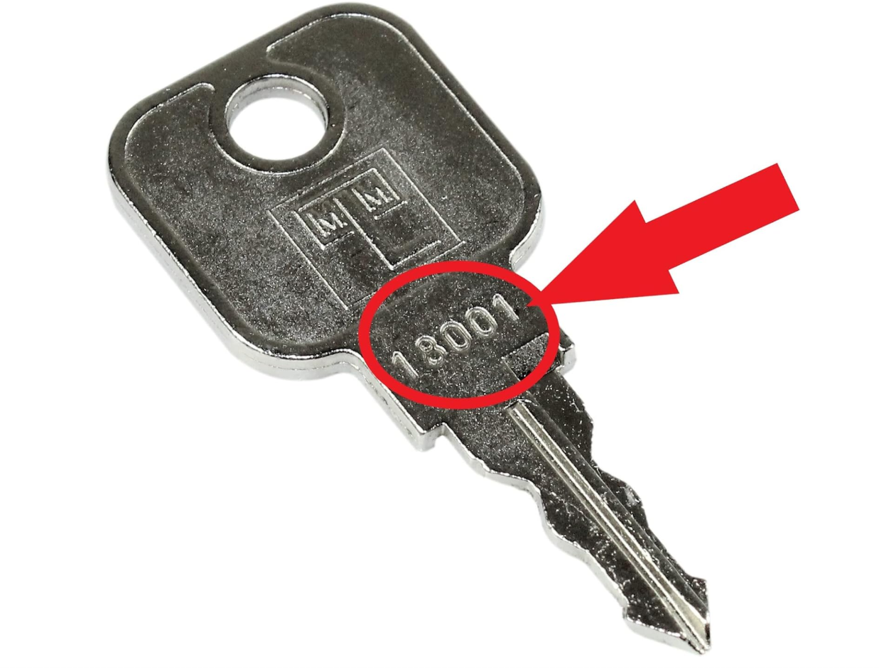 Büromöbel Büro Ersatzschlüssel 18000-18100 Steelcase Werndl usw.